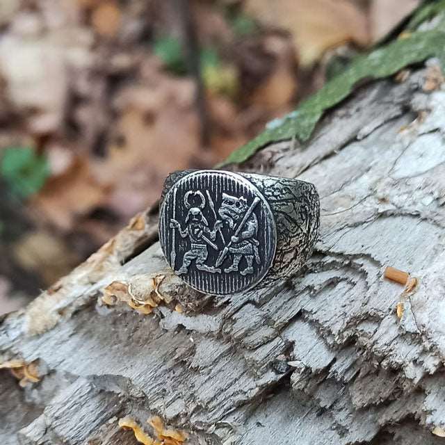 BAGUE BERSERKER (ARGENT) - Viking Héritage