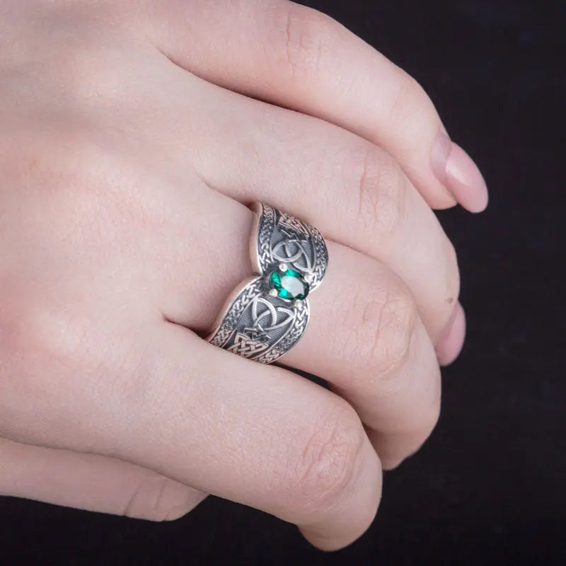 BAGUE CELTIQUE (ARGENT) - Viking Héritage