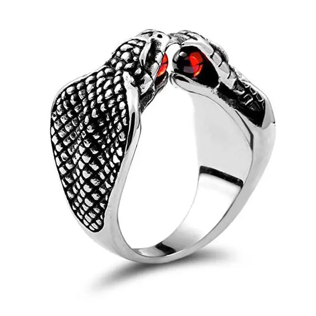 BAGUE COBRA ROYALE - Viking Héritage