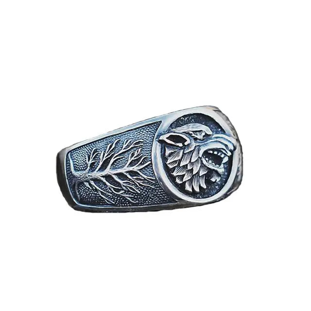 BAGUE CRAINTE DU LOUP FENRIR - Viking Héritage