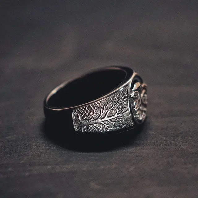 BAGUE CRAINTE DU LOUP FENRIR - Viking Héritage
