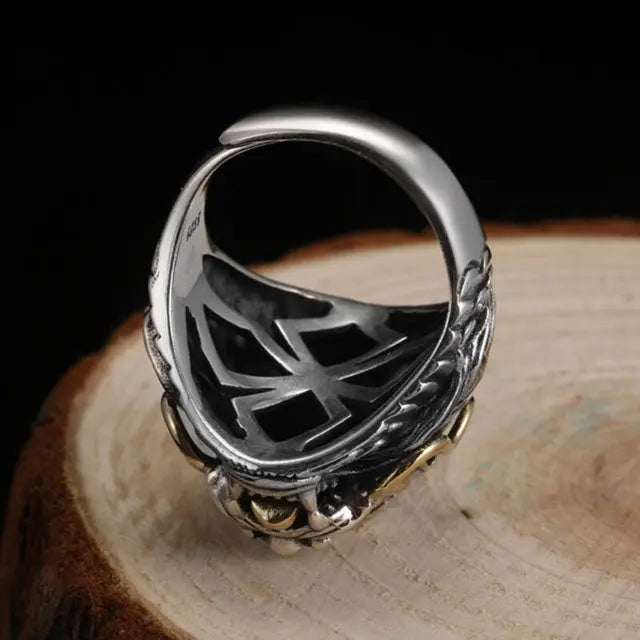 BAGUE DRAGON VIKING OUROBOROS - Viking Héritage