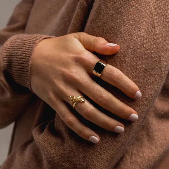 BAGUE ESPRIT SERPENT - Viking Héritage