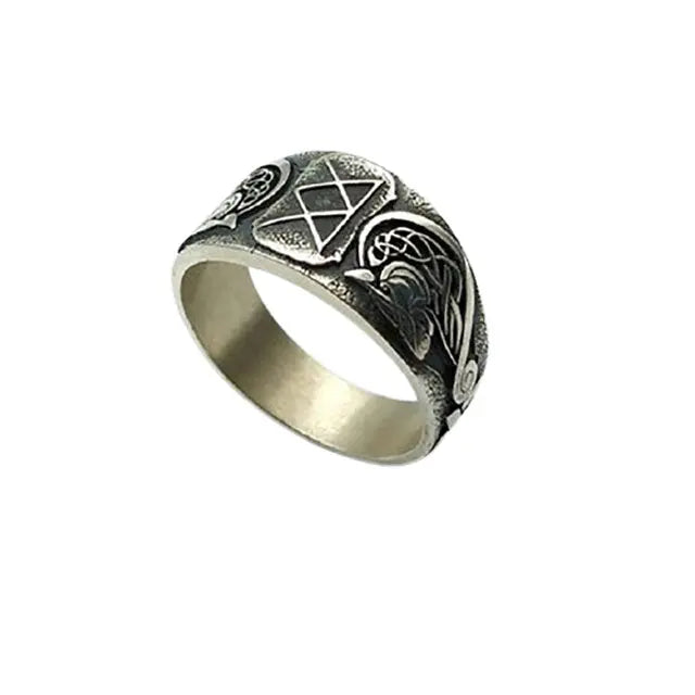 BAGUE FREYA (ARGENT) - Viking Héritage