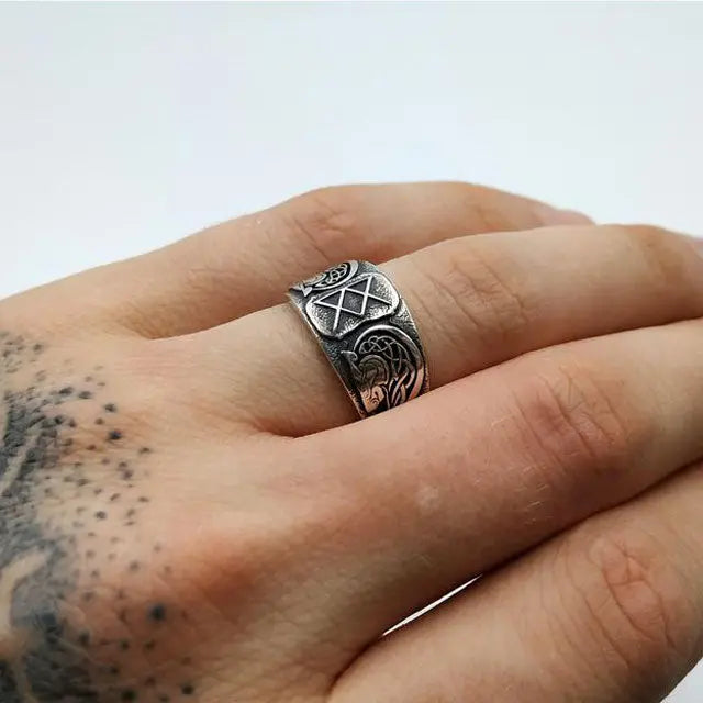 BAGUE FREYA (ARGENT) - Viking Héritage