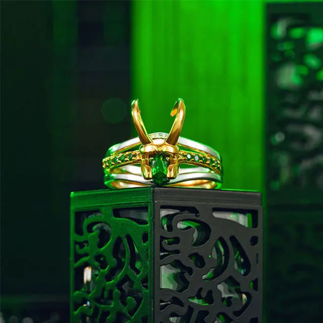 BAGUE LOKI (ARGENT) - Viking Héritage