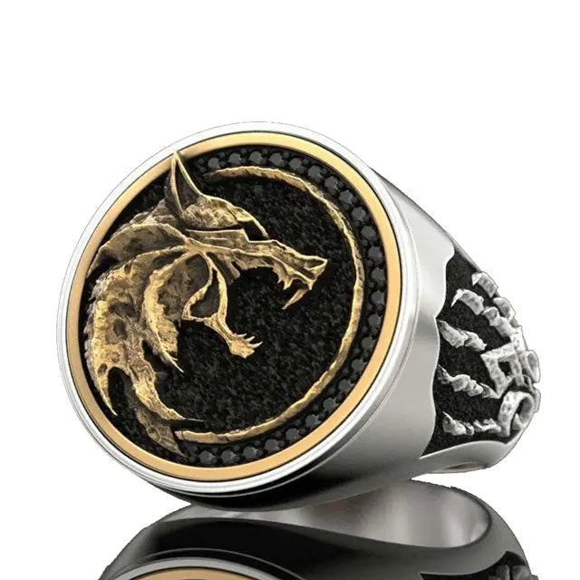 BAGUE LOUP FENRIR - Viking Héritage