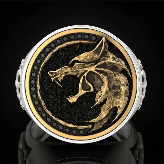 BAGUE LOUP FENRIR - Viking Héritage