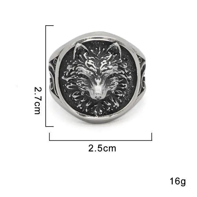 BAGUE LOUP HATI - Viking Héritage