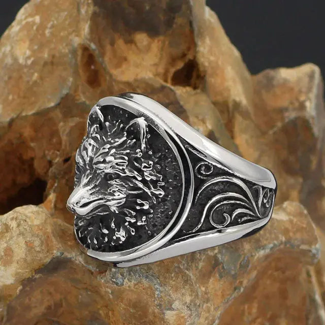 BAGUE LOUP HATI - Viking Héritage