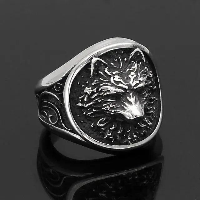 BAGUE LOUP HATI - Viking Héritage