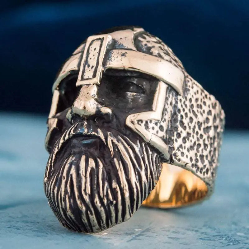 BAGUE ODIN (BRONZE MASSIF) - Viking Héritage