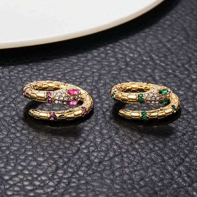 BAGUE SERPENT ÉTINCELANT - Viking Héritage