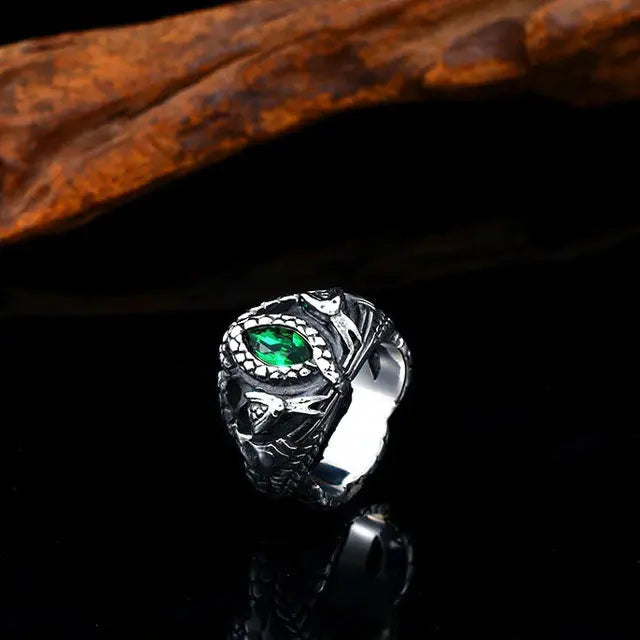 BAGUE SERPENT MAGNIFIQUE - Viking Héritage