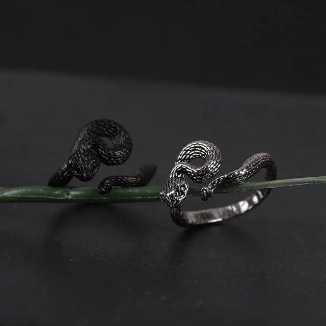 BAGUE SERPENT SAUVAGE - Viking Héritage