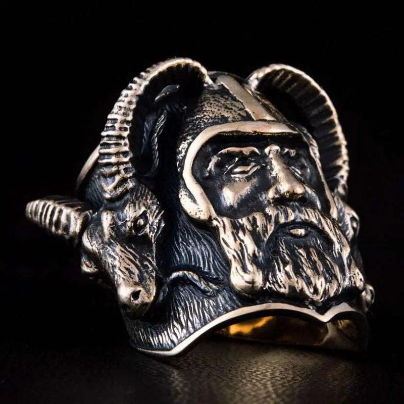 BAGUE THOR (BRONZE MASSIF) - Viking Héritage