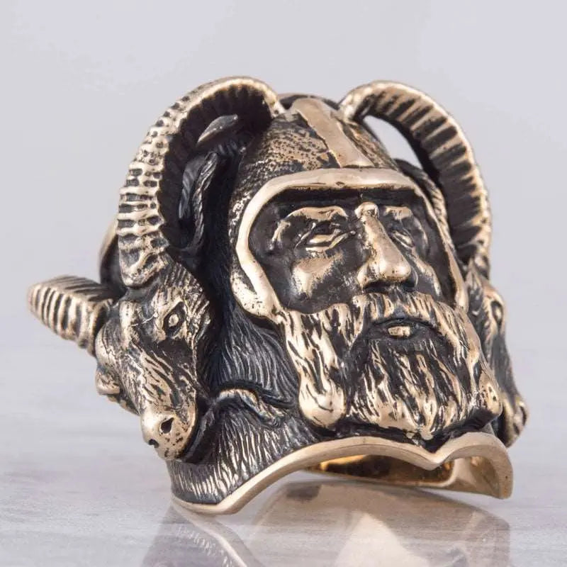 BAGUE THOR (BRONZE MASSIF) - Viking Héritage