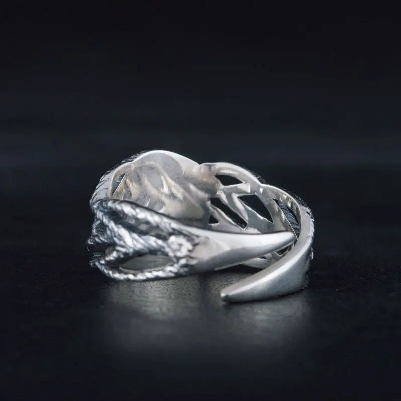 BAGUE VALKNUT (ARGENT) - Viking Héritage