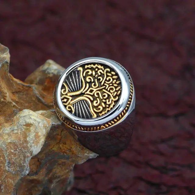 BAGUE YGGDRASIL - Viking Héritage