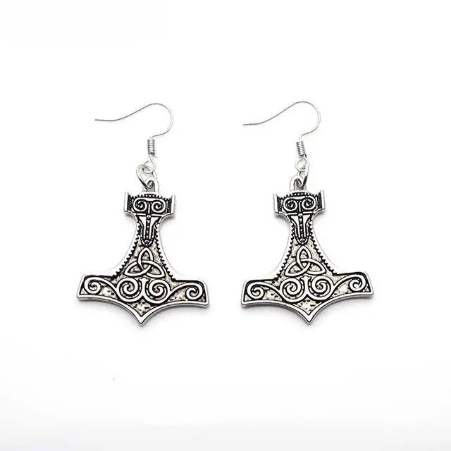 BOUCLES D'OREILLES MJOLNIR - Viking Héritage