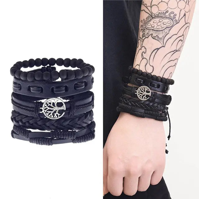 BRACELET ARBRE DE VIE YGGDRASIL - Viking Héritage