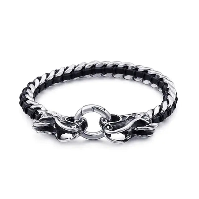 BRACELET DRAGON JǪRMUNGANDR - Viking Héritage