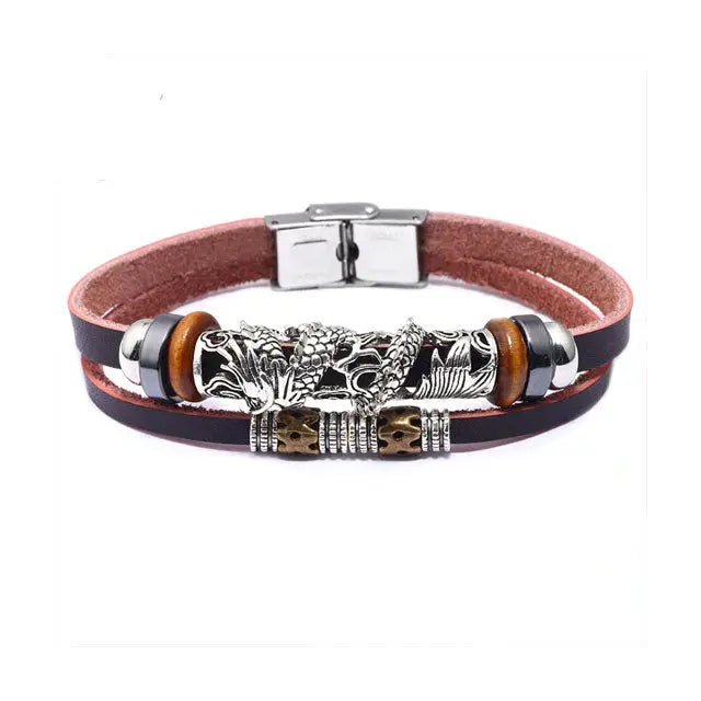 BRACELET DRAGON SCANDINAVE - Viking Héritage