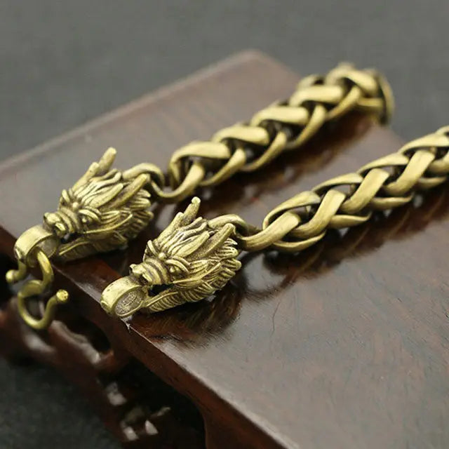 BRACELET DRAGON (BRONZE ANTIQUE) - Viking Héritage