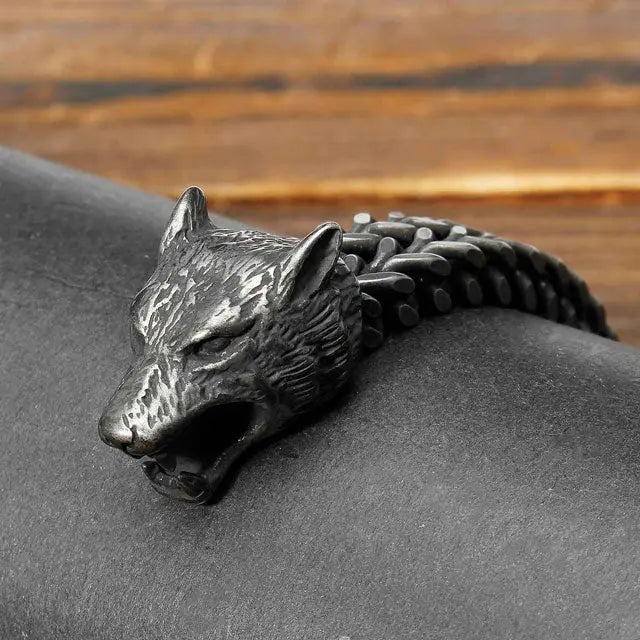 BRACELET LOUP VIKING HATI - Viking Héritage