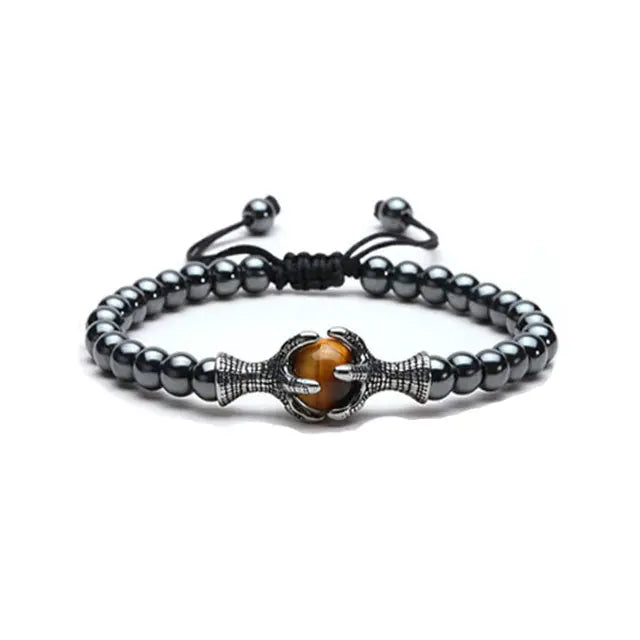 BRACELET OEIL DE DRAGON (PERLES) - Viking Héritage