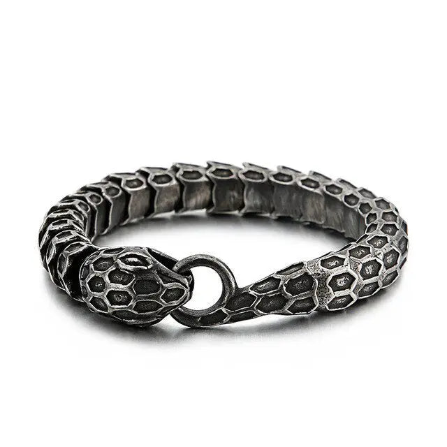 BRACELET SERPENT SCANDINAVE - Viking Héritage