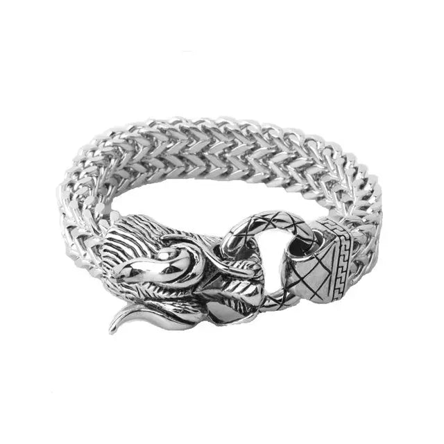 BRACELET VIKING - DRAGON MASSIF - Viking Héritage