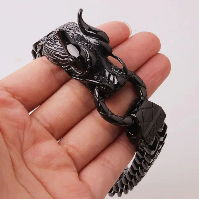 BRACELET VIKING - DRAGON MASSIF - Viking Héritage