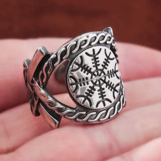 Bague Aegishjalmur - Viking Héritage