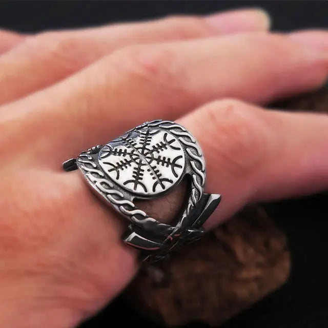 Bague Aegishjalmur - Viking Héritage