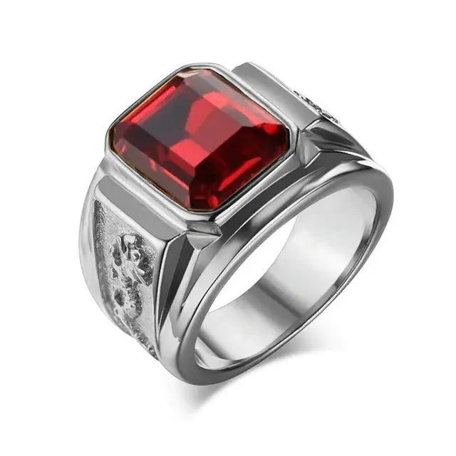 CHEVALIÈRE DRAGON VIKING (ACIER) - Viking Héritage