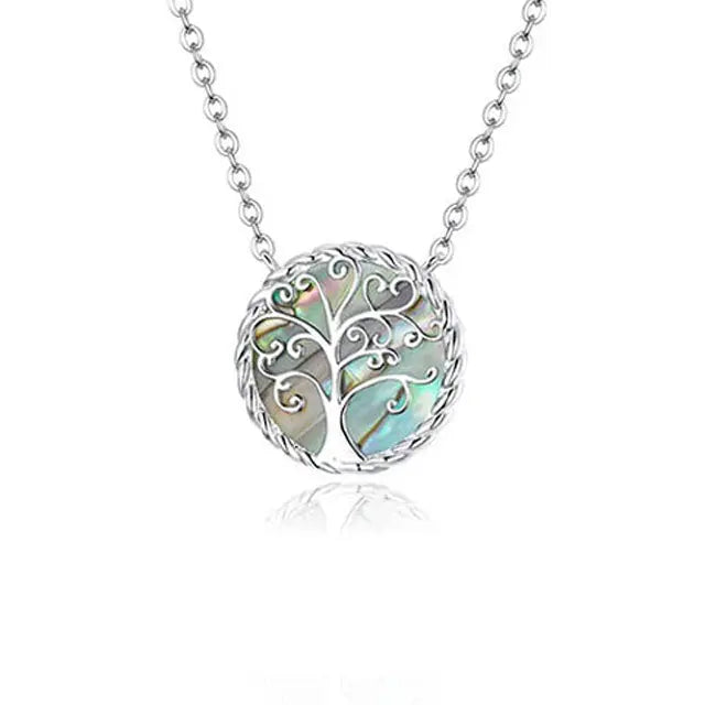 COLLIER ARBRE DE VIE ASGARD (ARGENT) - Viking Héritage