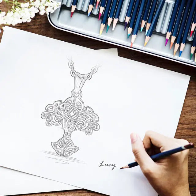 COLLIER ARBRE DE VIE CELTIQUE (ARGENT) - Viking Héritage