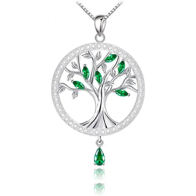 COLLIER ARBRE DE VIE COEUR CELTIQUE - Viking Héritage