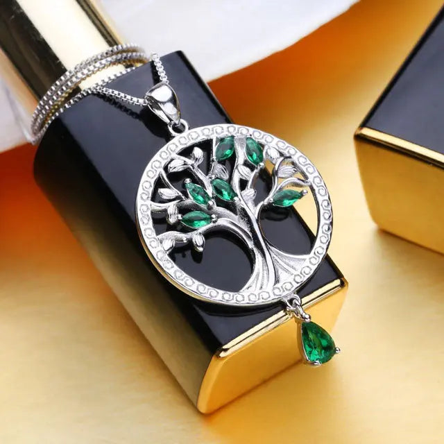 COLLIER ARBRE DE VIE COEUR CELTIQUE - Viking Héritage