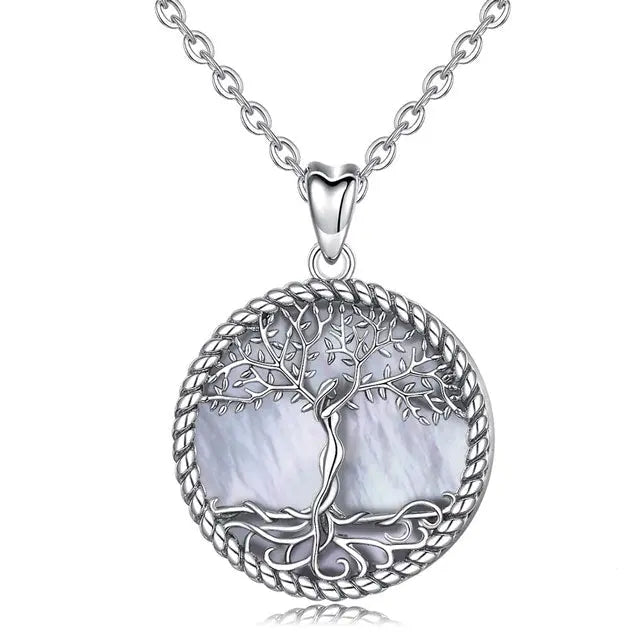 COLLIER ARBRE DE VIE LIEN ÉTERNEL (ARGENT) - Viking Héritage