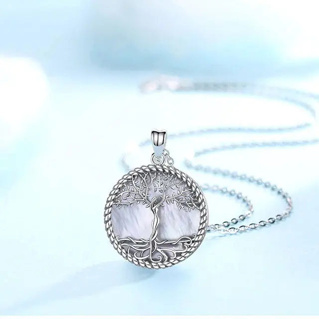 COLLIER ARBRE DE VIE LIEN ÉTERNEL (ARGENT) - Viking Héritage