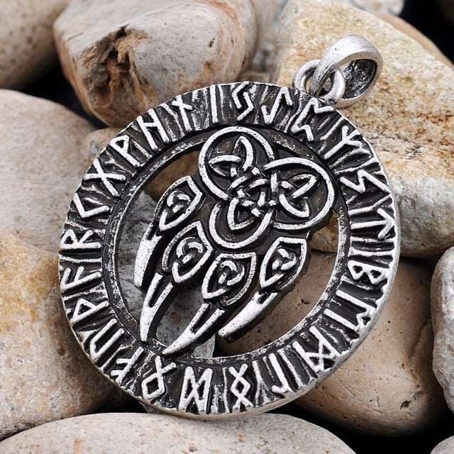 COLLIER GRIFFES DU LOUP FENRIR - Viking Héritage