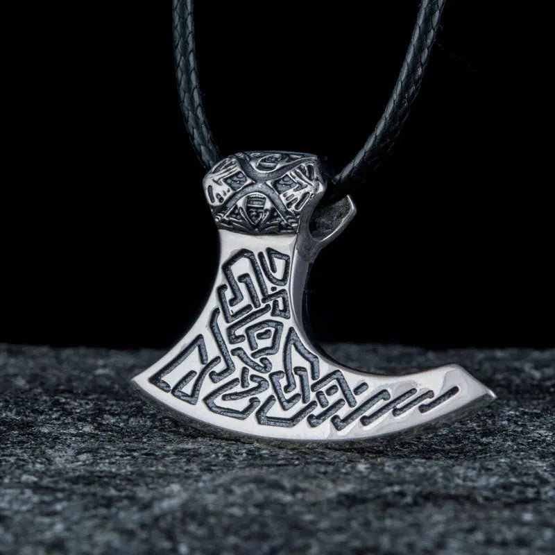 COLLIER HACHE VIKING ARGENT STERLING .925 - Viking Héritage