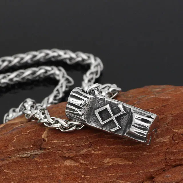 COLLIER RUNE OTHALA - Viking Héritage