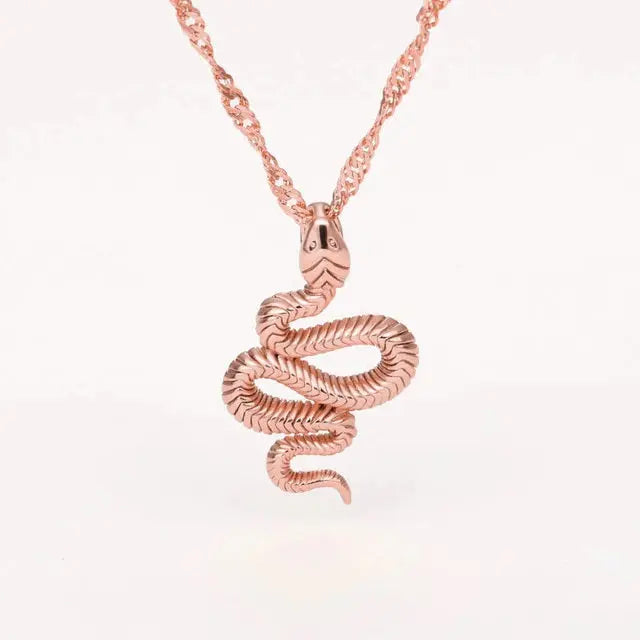 COLLIER SERPENT DISTINGUÉ - Viking Héritage