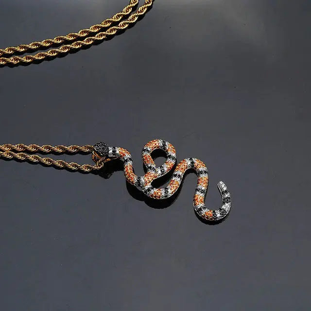 COLLIER SERPENT MIDGARD - Viking Héritage
