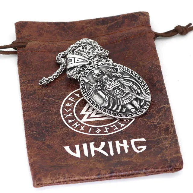 COLLIER VIKING DIEU ODIN - Viking Héritage
