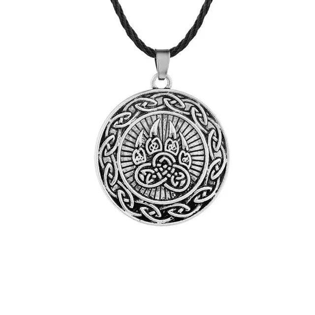 COLLIER VIKING GRIFFE DE FENRIR - Viking Héritage