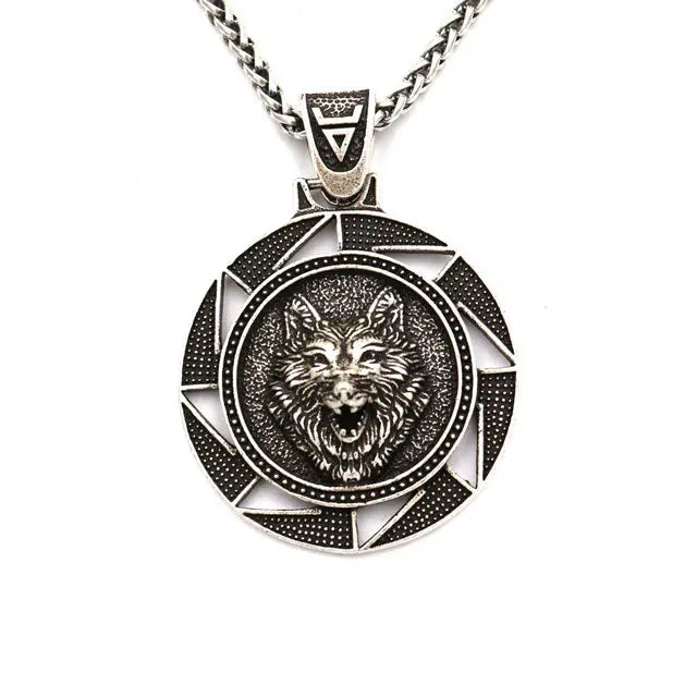 COLLIER VIKING LOUP SKOLL - Viking Héritage